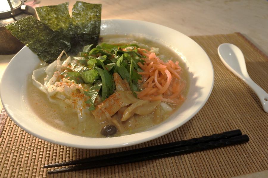 身体が喜ぶごま味噌ベジラーメン
